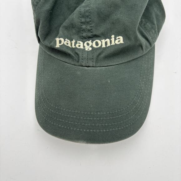 Rare Patagonia Organic Cotton Spellout Baseball Cap Hat Medium 28863 - Picture 11 of 11